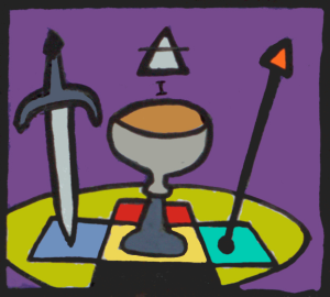 1 Market The Magician Tarot