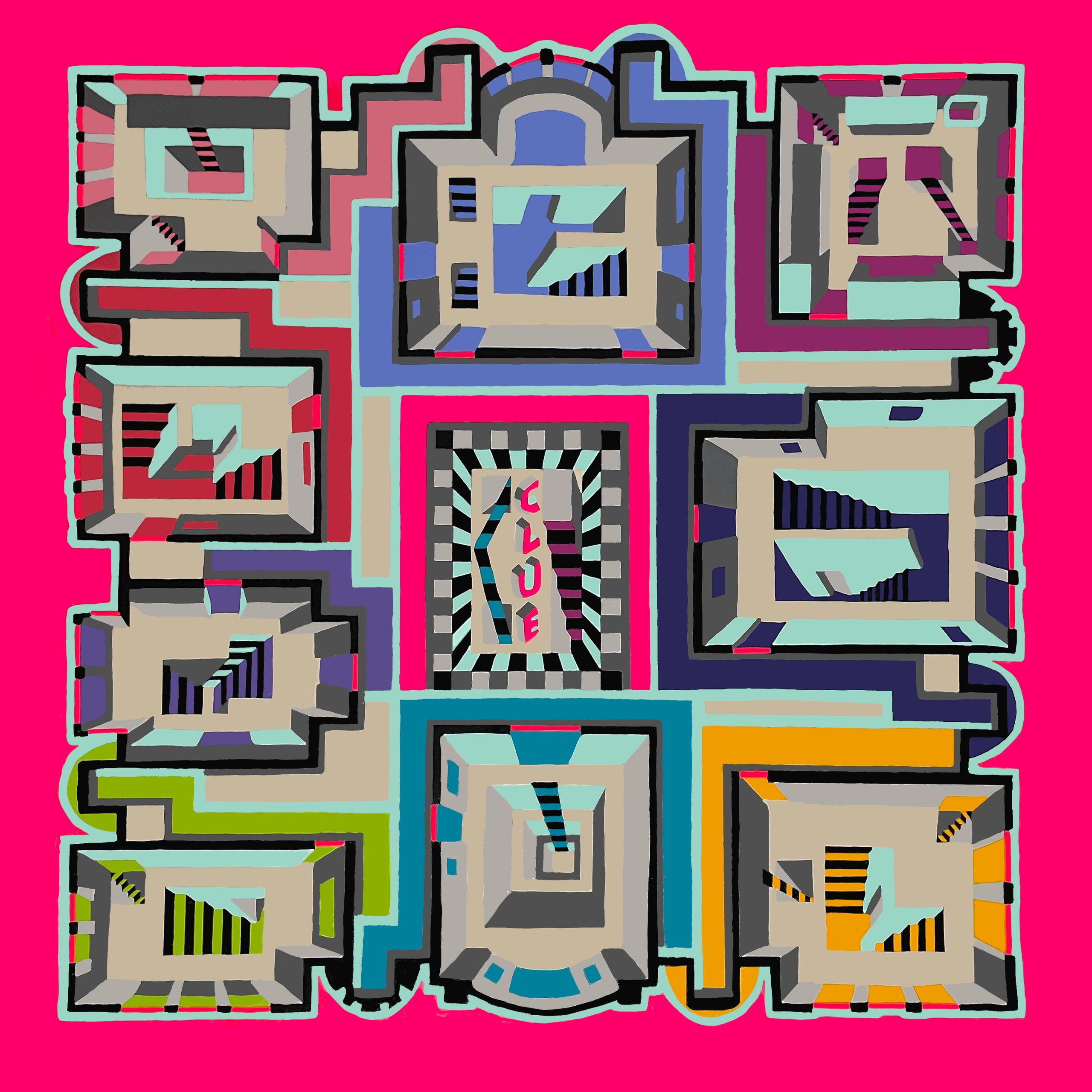 Clue-board-game-artwork-by-Chris-Freyer-Art